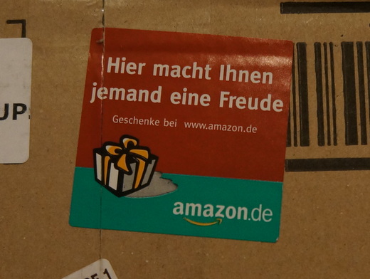 Amazon.de ギフトラッピングの箱