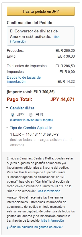 amazon currency converter