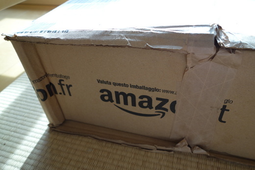Amazon.co.ukの梱包
